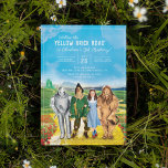 The Wizard of Oz Birthday Invitation<br><div class="desc">Invite all your family and friends to your child's Wizard of Oz themed Birthday with these classic invitations. Personalize by adding all your party details!</div>