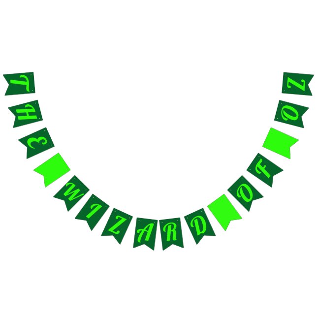 THE WIZARD OF OZ  BUNTING FLAGS (All)