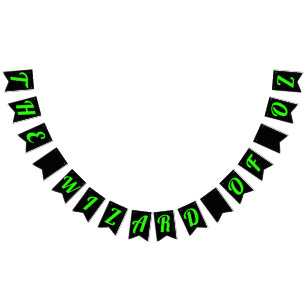 THE WIZARD OF OZ BUNTING FLAGS