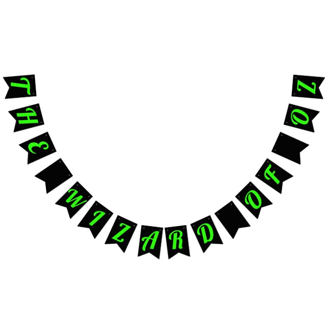 THE WIZARD OF OZ  BUNTING FLAGS (All)