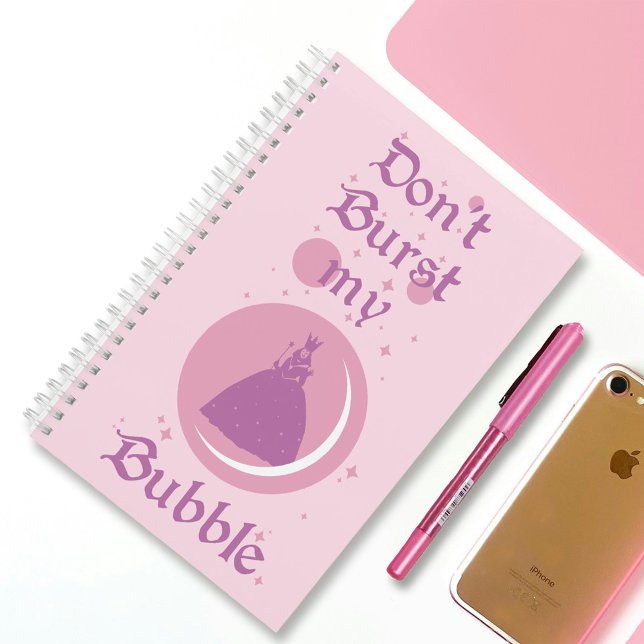 The Wizard Of Oz™ | Don't Burst My Bubble Notebook (Notebook on desk)