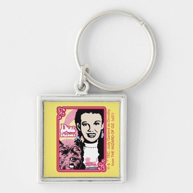 The Wizard Of Oz™ | Dorothy™ & Toto™ - Dog Person Keychain (Front)