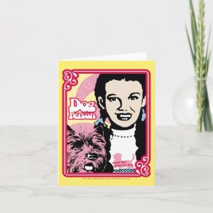 The Wizard Of Oz™   Dorothy™ & Toto™ - Dog Person Note Card