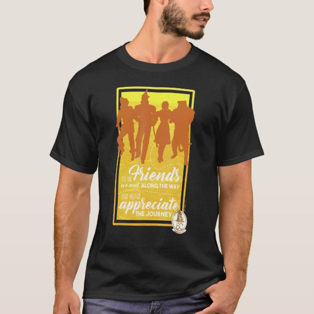 The Wizard of Oz Group The Friends We Met Along Th T-Shirt (Front)