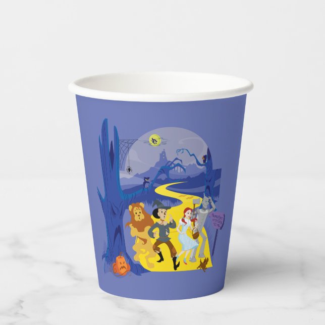 The Wizard Of Oz™ | Halloween Haunted Forest Paper Cups (Front)