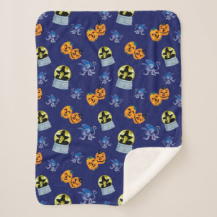 The Wizard Of Oz™   Halloween Wicked Witch Pattern Sherpa Blanket