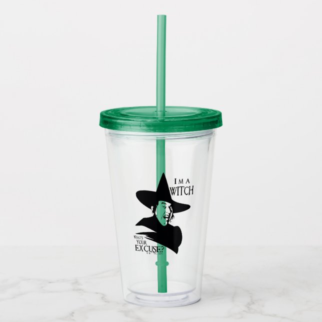The Wizard Of Oz™ | I'm A Witch Acrylic Tumbler (Front)