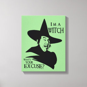 The Wizard Of Oz™   I'm A Witch Canvas Print