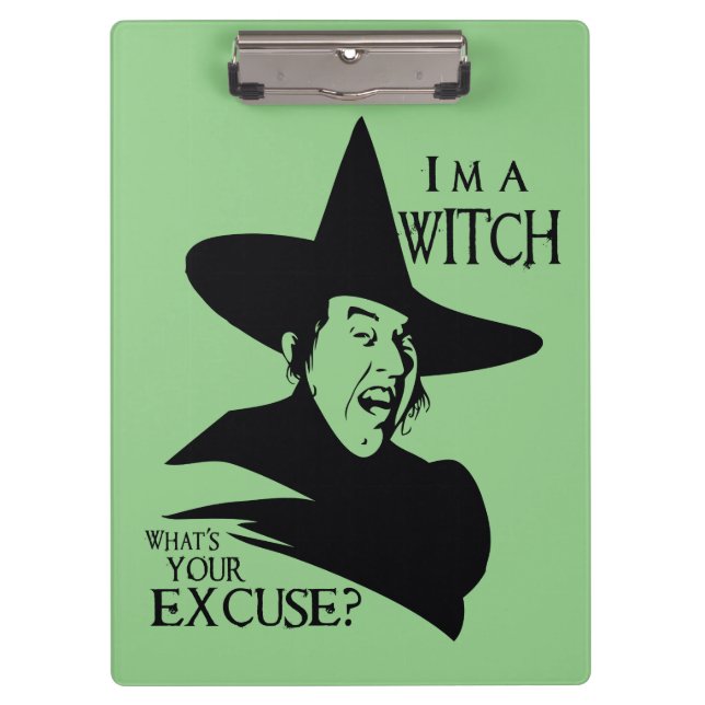 The Wizard Of Oz™ | I'm A Witch Clipboard (Front)