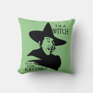 The Wizard Of Oz™   I'm A Witch Throw Pillow
