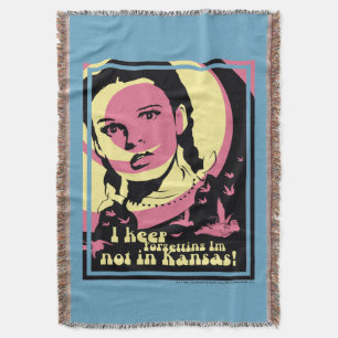 The Wizard Of Oz™ I'm Not In Kansas Throw Blanket
