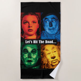 The Wizard Of Oz™ Let's Hit The Road Beach Towel
