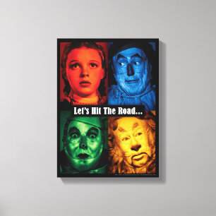 The Wizard Of Oz™   Let's Hit The Road Canvas Print