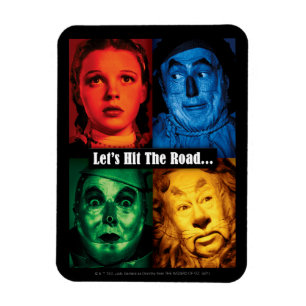 The Wizard Of Oz™ Let's Hit The Road Magnet