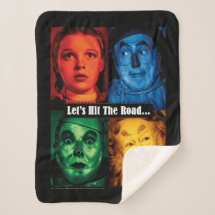 The Wizard Of Oz™ Let's Hit The Road Sherpa Blanket