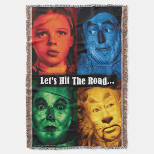 The Wizard Of Oz™ Let's Hit The Road Throw Blanket