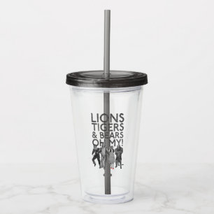 The Wizard Of Oz™ Lions Tigers & Bears Oh My! Acrylic Tumbler