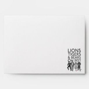 The Wizard Of Oz™   Lions Tigers & Bears Oh My! Envelope