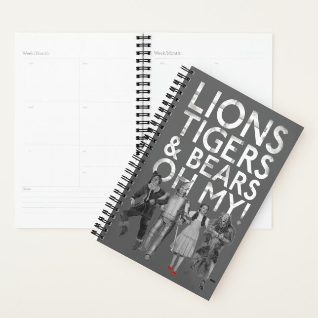 The Wizard Of Oz™ | Lions Tigers & Bears Oh My! Planner (Display)