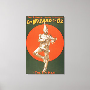 "The wizard of Oz" Musical Theatre Poster #2 Canvas Print