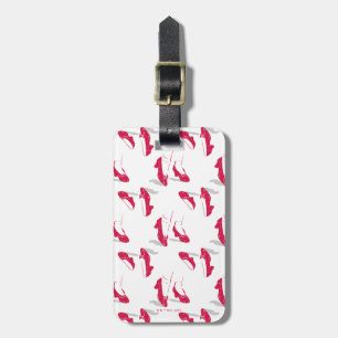 The Wizard Of Oz™   Ruby Slippers™ Pattern Luggage Tag