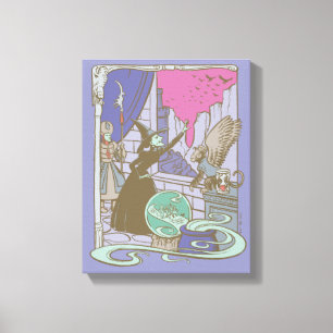The Wizard Of Oz™ Storybook Wicked Witch™ Canvas Print