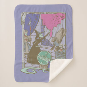 The Wizard Of Oz™   Storybook Wicked Witch™ Sherpa Blanket