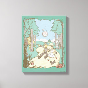 The Wizard Of Oz™ Storybook Yellow Brick Road Canvas Print