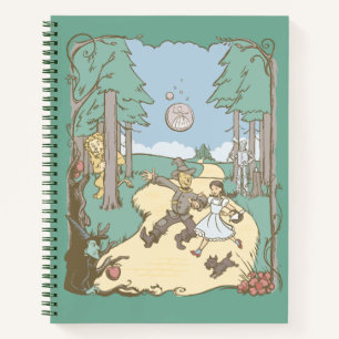 The Wizard Of Oz™ Storybook Yellow Brick Road Notebook