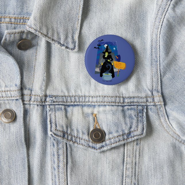 The Wizard Of Oz™ | The Wicked Witch 2 Inch Round Button (In Situ)
