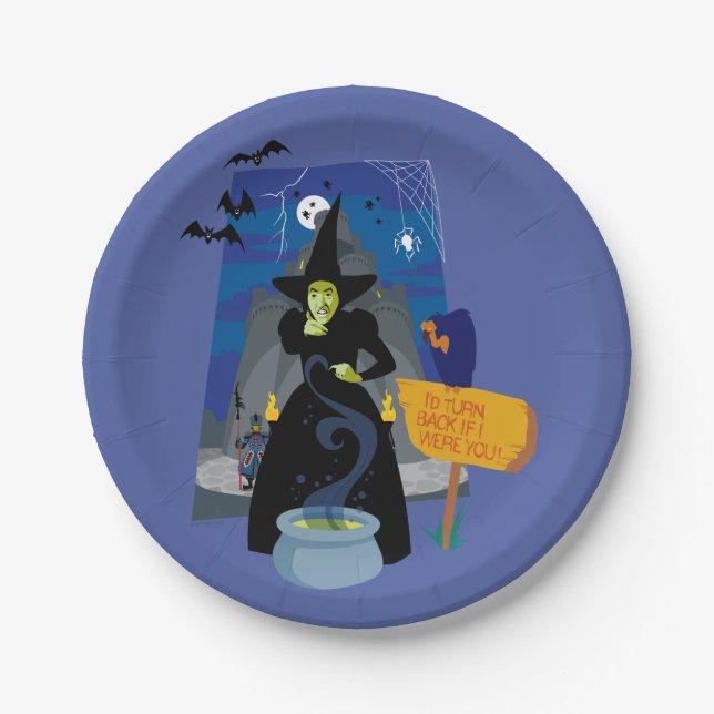 The Wizard Of Oz™ | The Wicked Witch Paper Plate (Front)