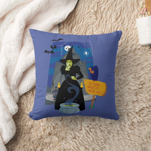 The Wizard Of Oz™ | The Wicked Witch Throw Pillow (Blanket)