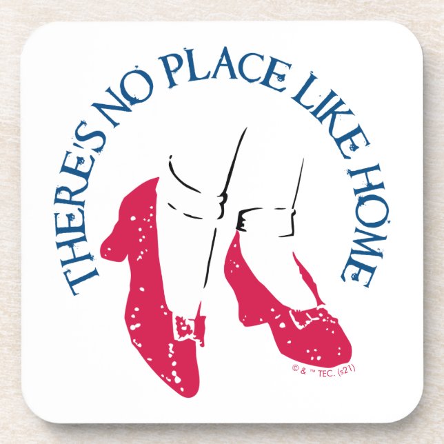 The Wizard Of Oz™ | There's No Place Like Home™ Coaster (Front)