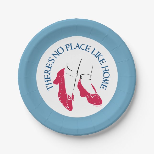 The Wizard Of Oz™ | There's No Place Like Home™ Paper Plate (Front)