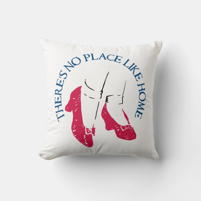 The Wizard Of Oz™ | There's No Place Like Home™ Throw Pillow (Front)