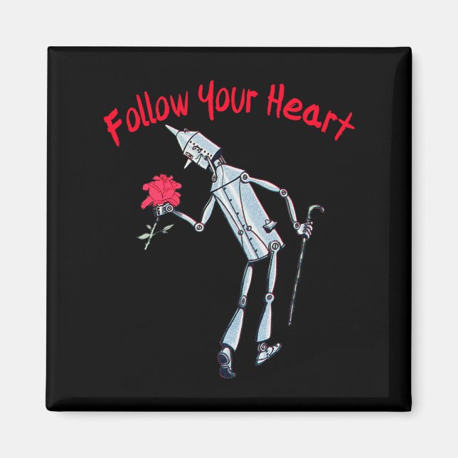 The Wizard Of Oz Tin Man Shirt-the Wizard Of Oz Sh Magnet (Front)