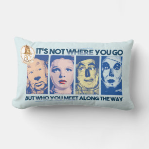 The Wizard Of Oz™   Who You Meet Along The Way Lumbar Pillow