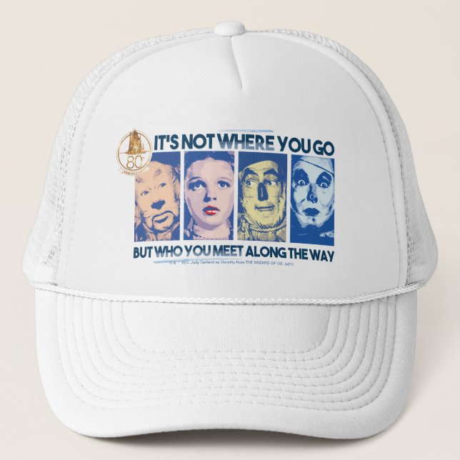 The Wizard Of Oz™ | Who You Meet Along The Way Trucker Hat (Front)