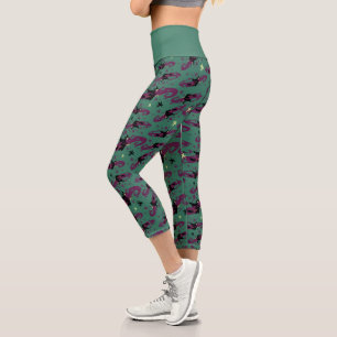 The Wizard Of Oz™   Wicked Witch™ Pattern Capri Leggings