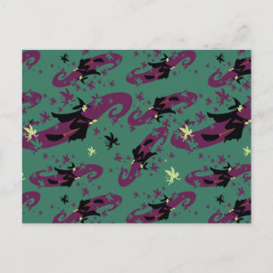 The Wizard Of Oz™   Wicked Witch™ Pattern Postcard