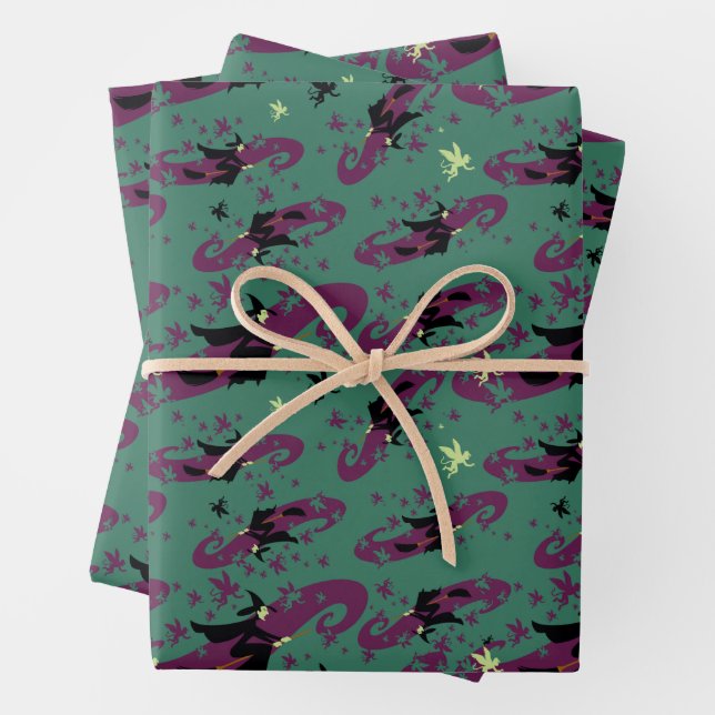 The Wizard Of Oz™ | Wicked Witch™ Pattern Wrapping Paper Sheet (In situ)