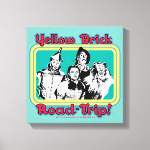 The Wizard Of Oz™   Yellow Brick Road-Trip! Canvas Print