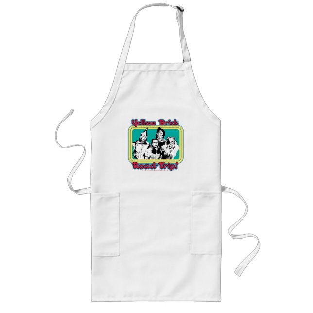 The Wizard Of Oz™ | Yellow Brick Road-Trip! Long Apron (Front)
