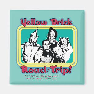 The Wizard Of Oz™ Yellow Brick Road-Trip! Magnet