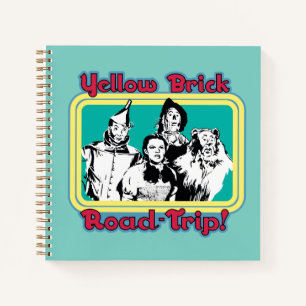 The Wizard Of Oz™ Yellow Brick Road-Trip! Notebook