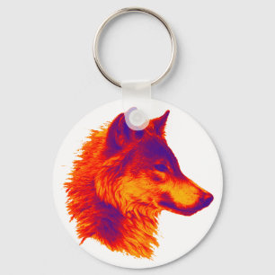 the WOLF shadows Keychain