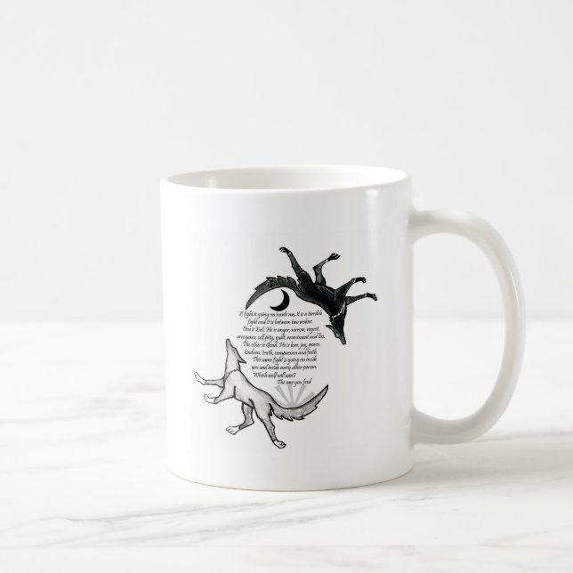The Wolf that Feeds Coffee Mug (Right)