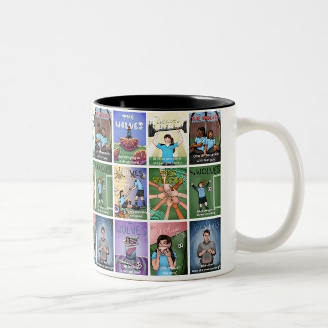 The Wolves Group Mug (Right)