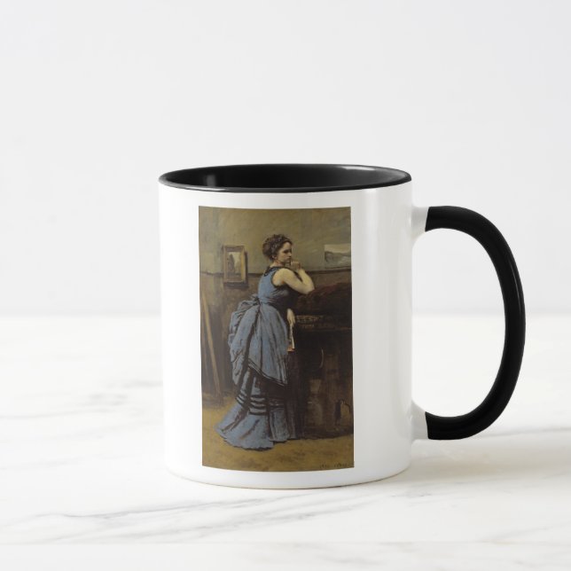 The Woman in Blue, 1874 Mug (Right)