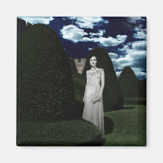 The Woman in White Magnet
